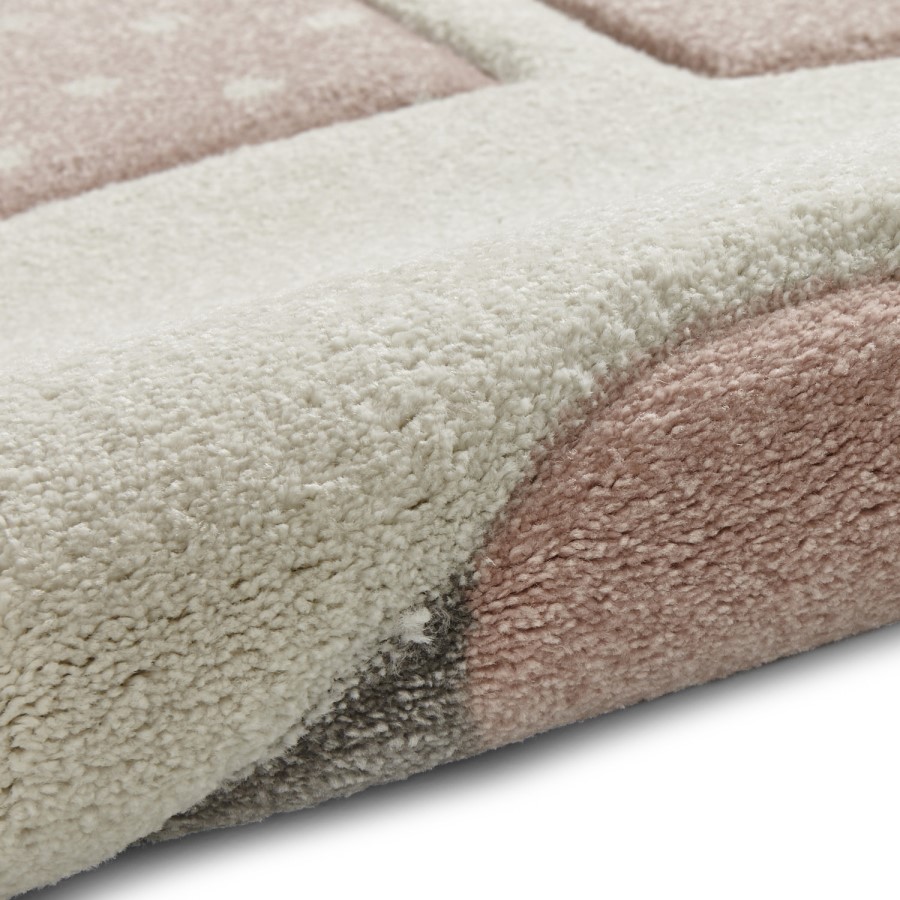 Brooklyn Pink Bunny Kids Rug - 150x80cm