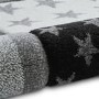 GRADE A1 - Brooklyn Grey Kids Rug - 150x80cm