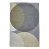 Elements Grey &amp; Cream Wool Rug - 120x170cm