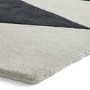 Inaluxe Crystal Black & White Patterned Rug - 120x170cm