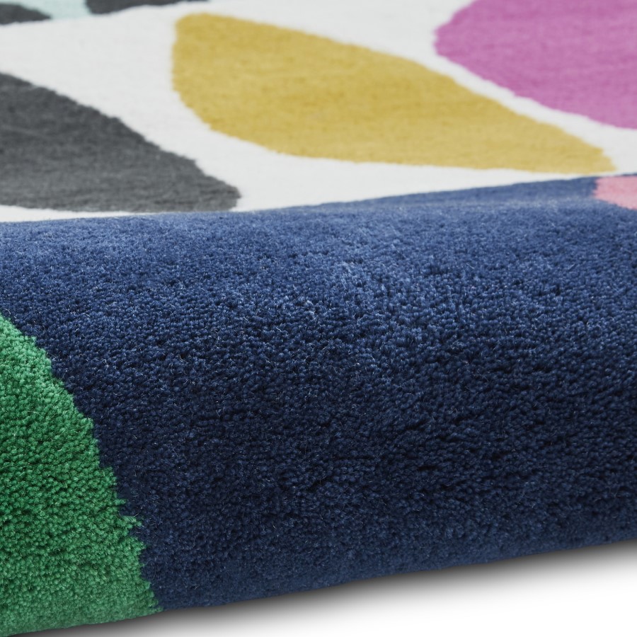 Inaluxe Neon Multi Coloured Patterned Rug - 120x170cm
