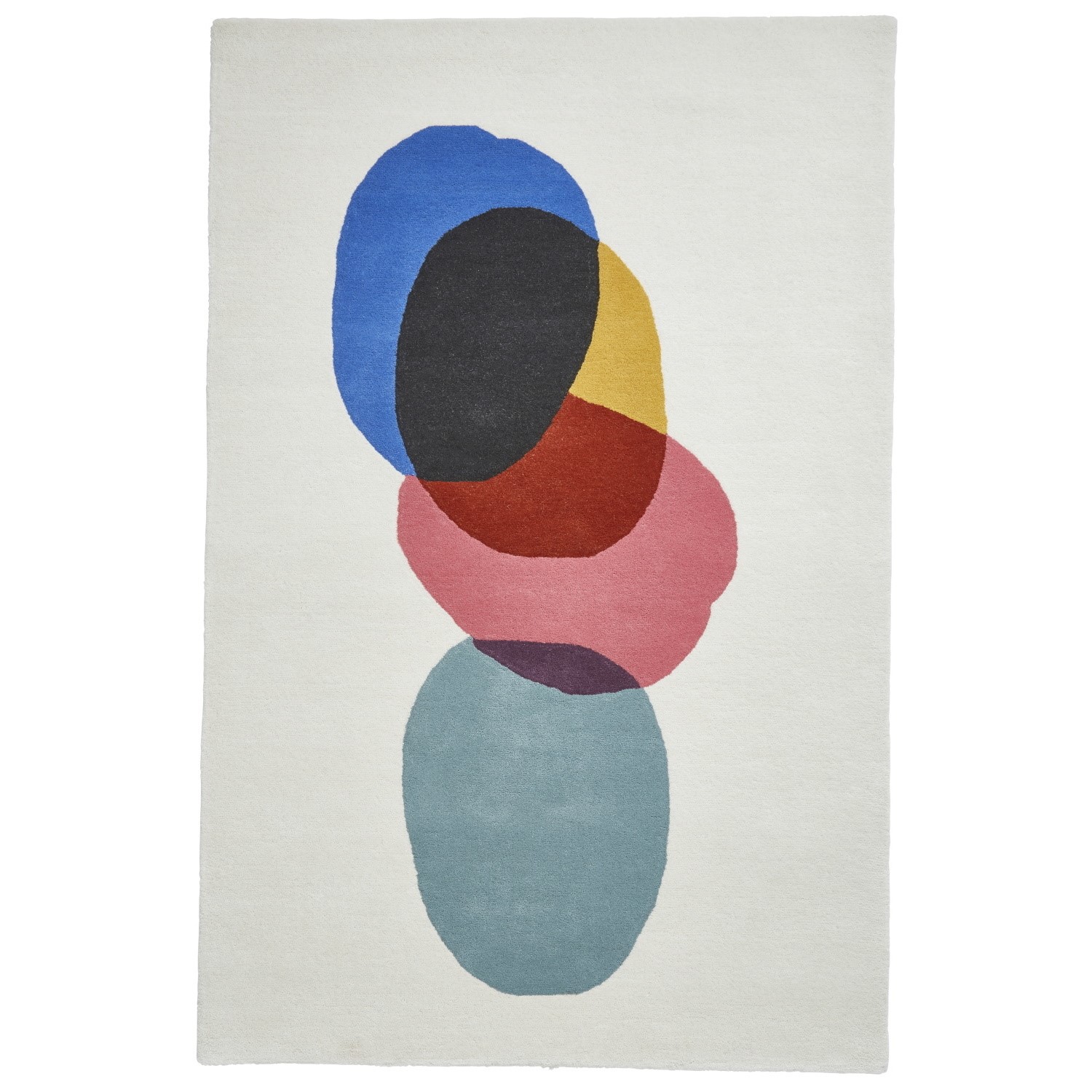 Inaluxe Transmission Multi Coloured Patterned Rug - 120x170cm ...