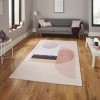 Abstract Multi Coloured Rug - 120x170cm