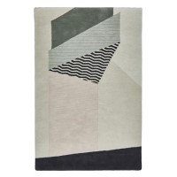 Geometric Multi Coloured Pastel Rug - 120x170cm