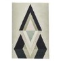 Geometric Multi Coloured Pastel Rug - 120x170cm