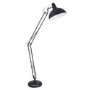 Matt Black Metal Task Floor Lamp