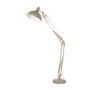 Grey Painted Oversize Task Floor Lamp
