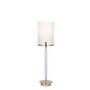 Champagne Gold Metal and Marble Effect Table Lamp
