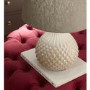 Grey Geo Ceramic Table Lamp
