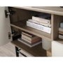Avon Cream TV Stand with Leather Handles - Teknik Office
