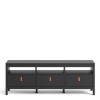 Large TV Stand with Storage in Black - TV&#39;s upto 77&quot; - Furniture to Go