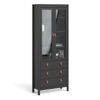 Barcelona Black Display Unit - Furniutre to Go