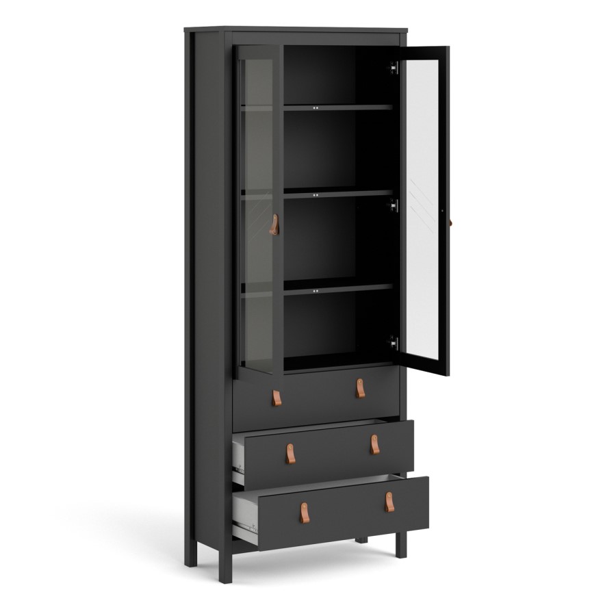 Barcelona Black Display Unit - Furniutre to Go