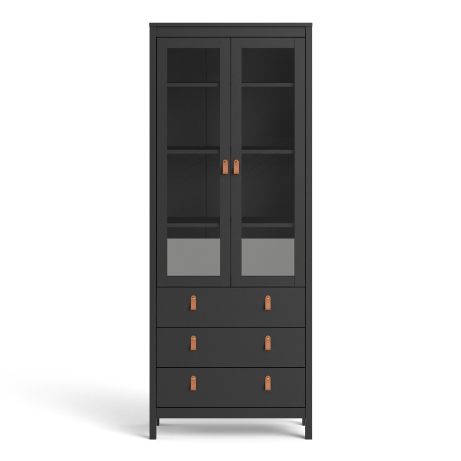 Barcelona Black Display Unit - Furniutre to Go