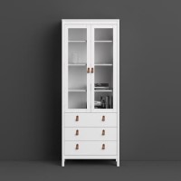 Barcelona White Display Unit - Furniutre to Go