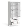 Barcelona White Display Unit - Furniutre to Go