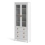 Barcelona White Display Unit - Furniutre to Go