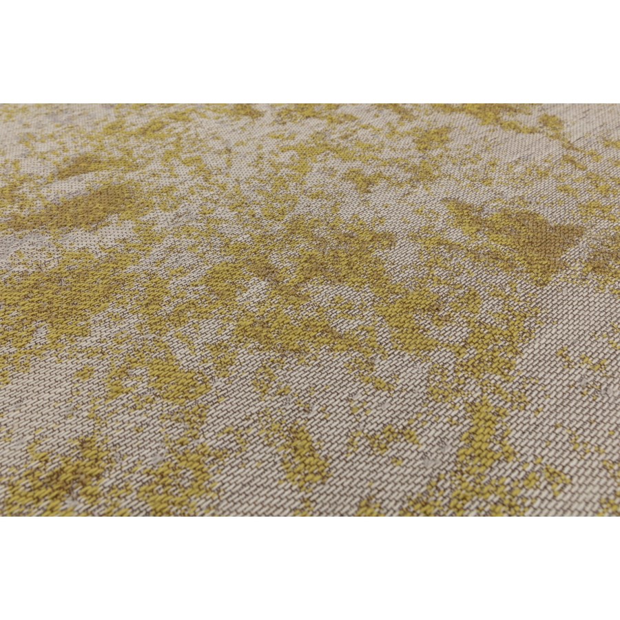 Dara Yellow Abstract Indoor/Outdoor Rug - 120x170cm