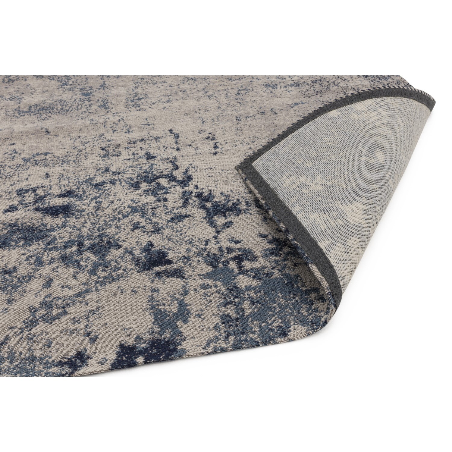 Dara Blue Abstract Indoor/Outdoor Rug - 120x170cm - Furniture123