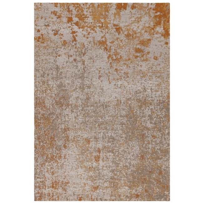 Dara Orange Abstract Indoor/Outdoor Rug - 290x200cm