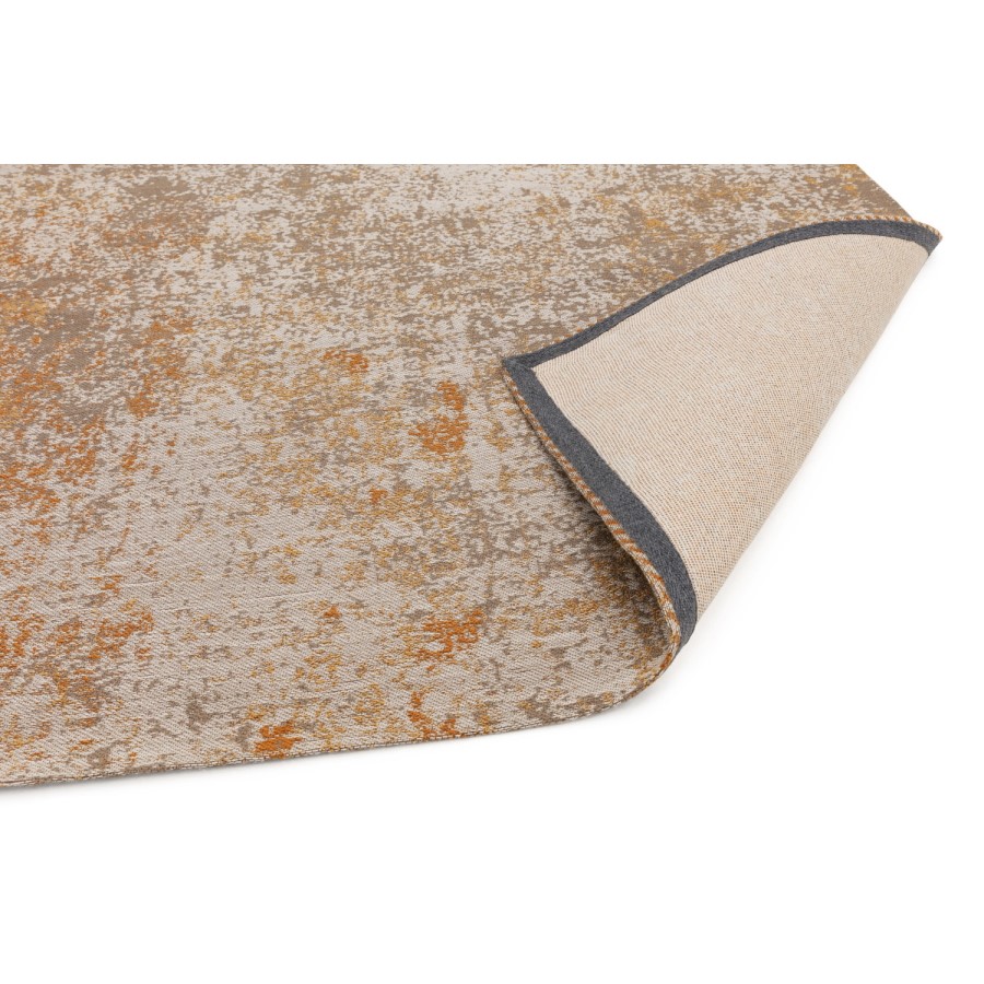 Dara Orange Abstract Indoor/Outdoor Rug - 290x200cm
