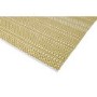 Halsey Indoor/Outdoor Mustard & White Geometric Patterned Rug - 170x120cm