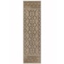 Salta Brown Textured Indoor/Outdoor Runner Rug - 240x66cm