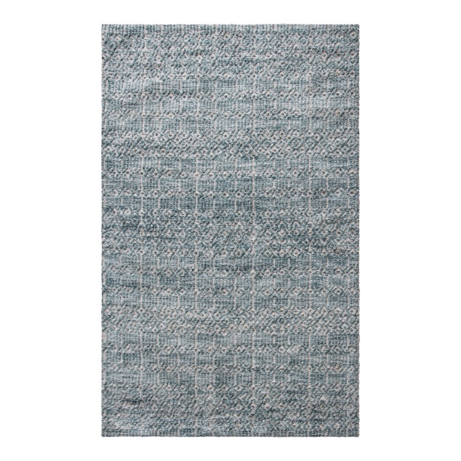 Blue Textured Rug - 170x120cm - Caspian House