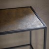 Harly Console Table in Antique Gold - Caspian House