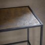 Harly Console Table in Antique Gold - Caspian House