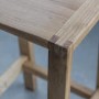 Kyra Solid Oak Bar Stool - Caspian House