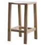 Kyra Solid Oak Bar Stool - Caspian House