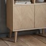 2 Door Open Display Cabinet - Milano - Caspian House