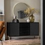 Ripple 2 Door 3 Drawer Sideboard - Caspian House