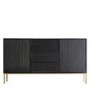 Ripple 2 Door 3 Drawer Sideboard - Caspian House