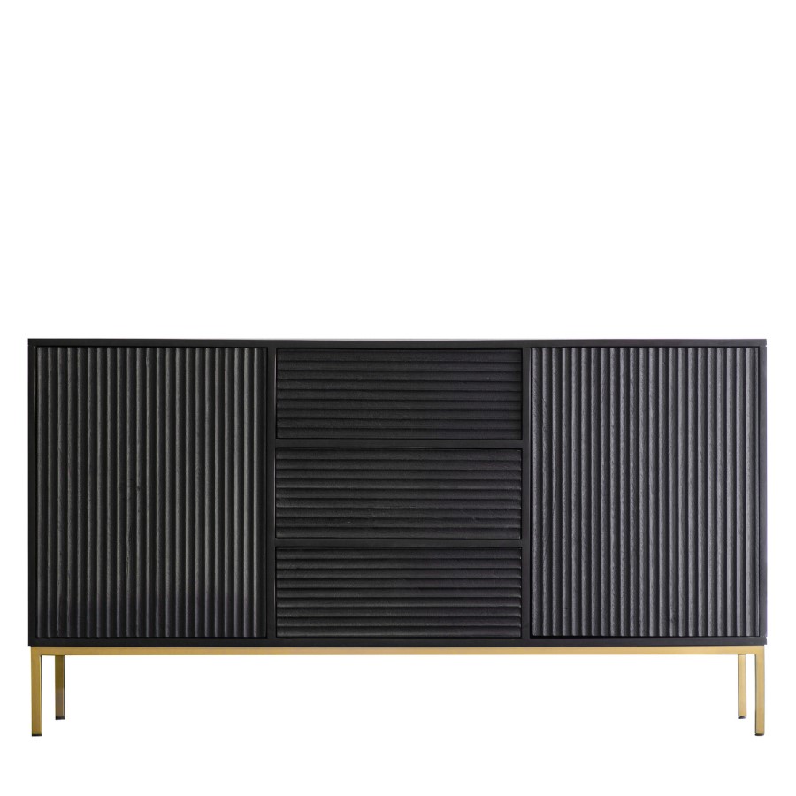 Ripple 2 Door 3 Drawer Sideboard - Caspian House