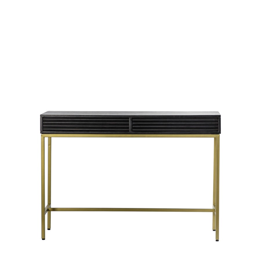 Ripple 2 Drawer Console Table - Caspian House