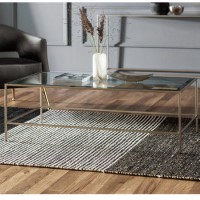 Raya Champagne Glass Coffee Table - Caspian House