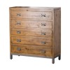 Pine Tall Chest of Drawers - Hill Interiors