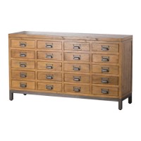 Merchant Chest of Drawers in Solid Wood - The Draftsman Collection