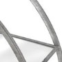 Silver Round Wall Shelving Unit - Hill Interiors
