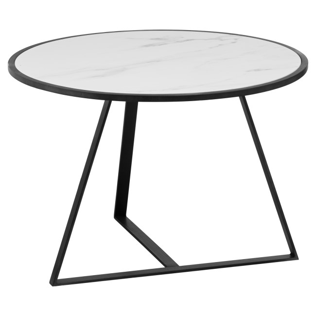 Marble Small Side Table - Hill Interiors
