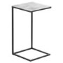 Rectangular Silver Metal Sofa Table - Farrah