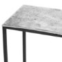 Silver Slim Console Table  -  Farrah