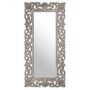 Grey Wooden Wall Mirror - Hill Interiors