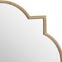 Antique Gold Quarterfoil Mirror - Hill Interiors