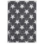 Black & White Indoor/Outdoor Star Rug - 200x290 - Santa Monica