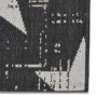 Black & White Indoor/Outdoor Star Rug - 200x290 - Santa Monica