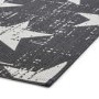 Black & White Indoor/Outdoor Star Rug - 200x290 - Santa Monica