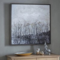 Large Forest Framed Canvas - Caspian House 